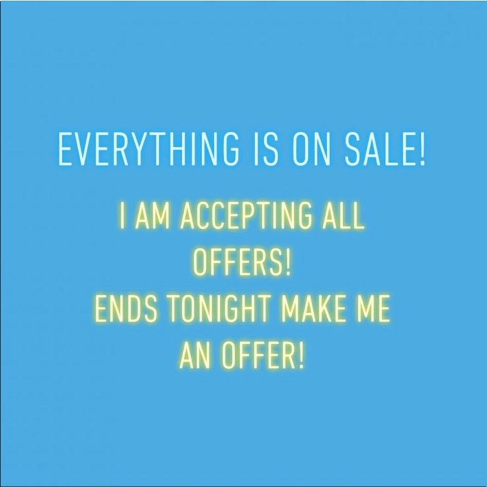 MAKE AN OFFER!!!!